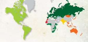 Carte des groupes ECPAT